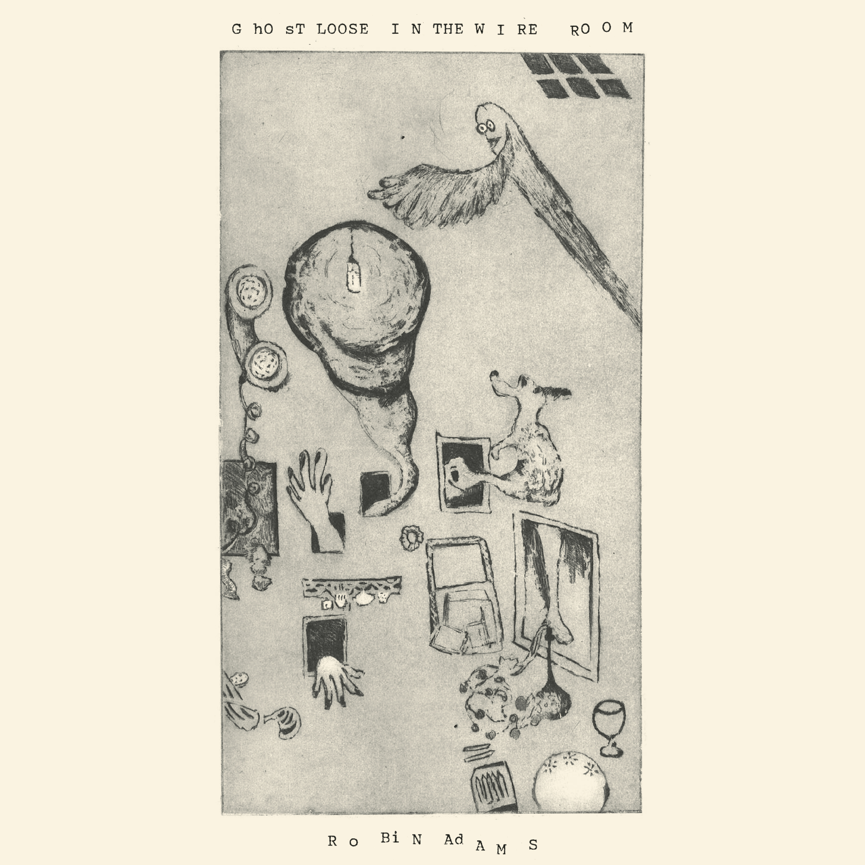 Ghost Loose in The Wire Room - EP Cover